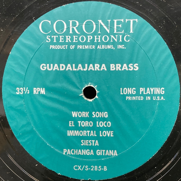 Guadalajara Brass - Mame | Coronet Records (CXS-285) - 4