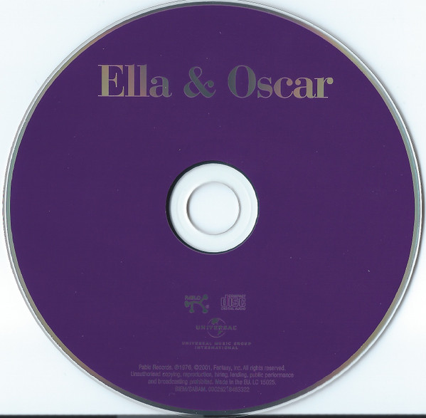 Ella Fitzgerald & Oscar Peterson - Ella And Oscar | Pablo Records (00025218483322) - 3 Ella Fitzgerald & Oscar Peterson - Ella And Oscar | Pablo Records (00025218483322) - 3