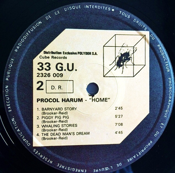 Procol Harum - Home | Cube Records (2326 009) - 4 Procol Harum - Home | Cube Records (2326 009) - 4