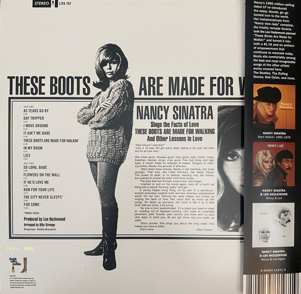 Nancy Sinatra - Boots | Light In The Attic (LITA 197) - 2