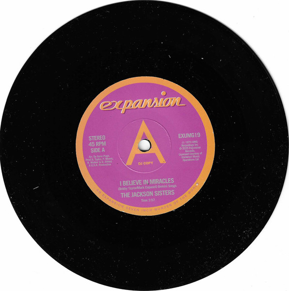 Jackson Sisters - I Believe In Miracles | Expansion (EXUMG19) - main Jackson Sisters - I Believe In Miracles | Expansion (EXUMG19) - main