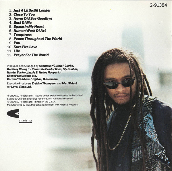 Maxi Priest - Bonafide | Charisma (2-91384) - 2 Maxi Priest - Bonafide | Charisma (2-91384) - 2