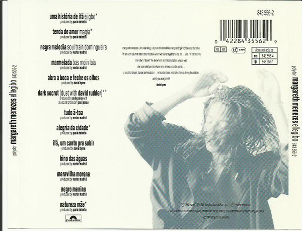 Margareth Menezes - Ellegibo | Polydor (843 556-2) - 2