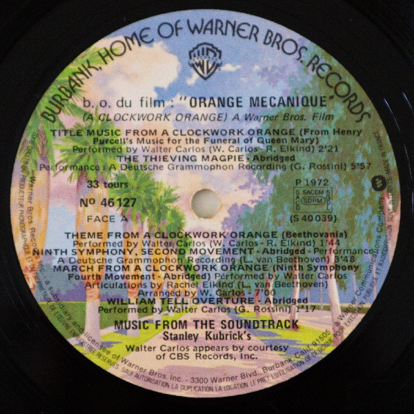 Various - Orange Mecanique | Warner Bros. Records (46.127) - 3 Various - Orange Mecanique | Warner Bros. Records (46.127) - 3