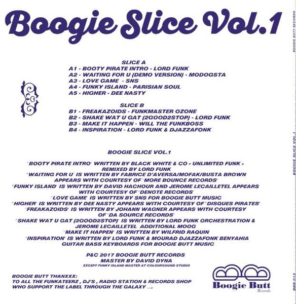 Various - Boogie Slice Vol.1 (9 Slices Of Nu Boogie & Modern Soul) | Boogie Butt (BBR-013) - 2