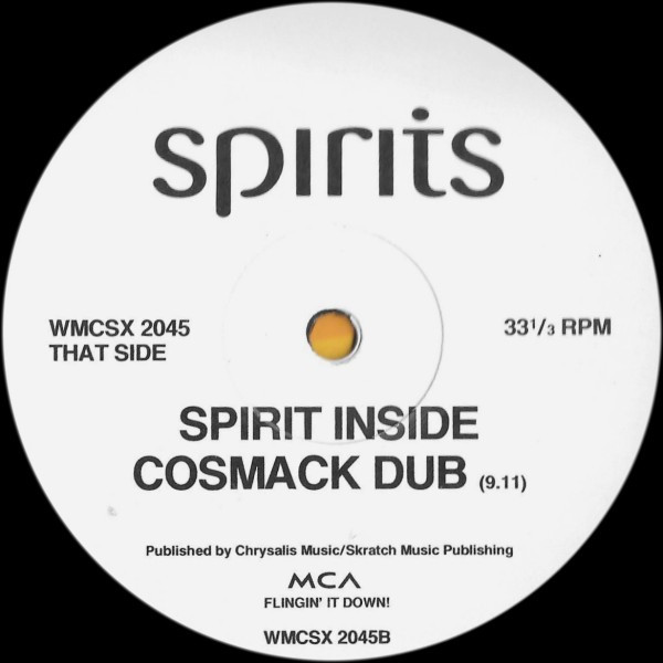 Spirits - Spirit Inside | MCA Records (WMCSX 2045)