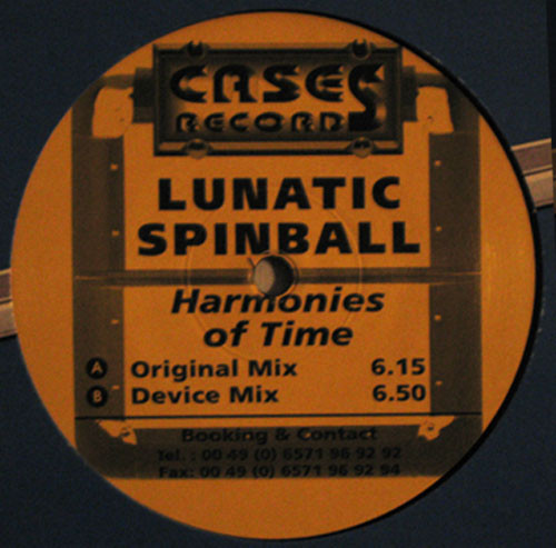 Lunatic Spinball - Harmonies Of Time | Cases Records (CASES 2) - 2 Lunatic Spinball - Harmonies Of Time | Cases Records (CASES 2) - 2