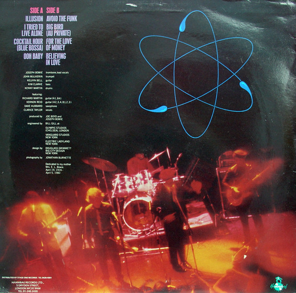 Defunkt - Thermonuclear Sweat | Hannibal Records (HNBL 1311) - 2 Defunkt - Thermonuclear Sweat | Hannibal Records (HNBL 1311) - 2