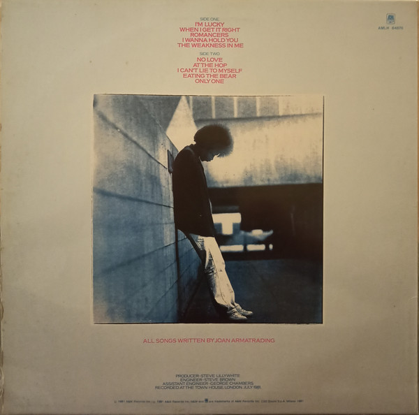 Joan Armatrading - Walk Under Ladders | A&M Records (AMLH 64876) - 2 Joan Armatrading - Walk Under Ladders | A&M Records (AMLH 64876) - 2