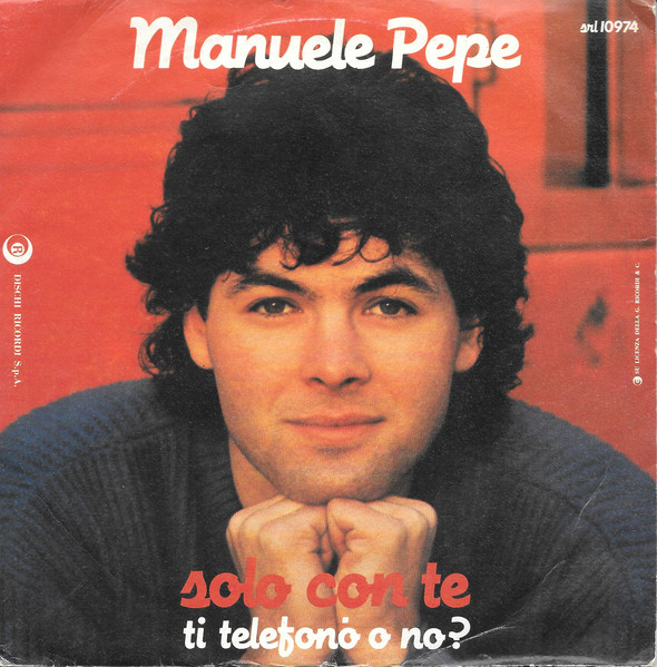 Manuele Pepe - Solo Con Te | Ricordi (SRL 10974) - main