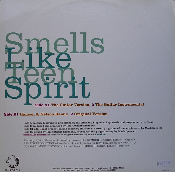 Abigail - Smells Like Teen Spirit | Pan Pot (PAN POT 033) - 2