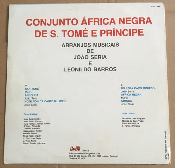 Africa Negra - Angelica | Iefe Discos (IEFE-046) - 2