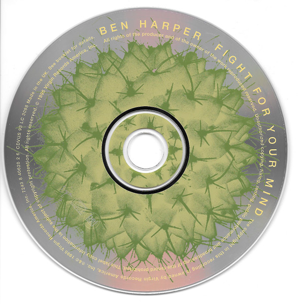 Ben Harper - Fight For Your Mind | Virgin (7243 8 40620 2 6) - 3 Ben Harper - Fight For Your Mind | Virgin (7243 8 40620 2 6) - 3