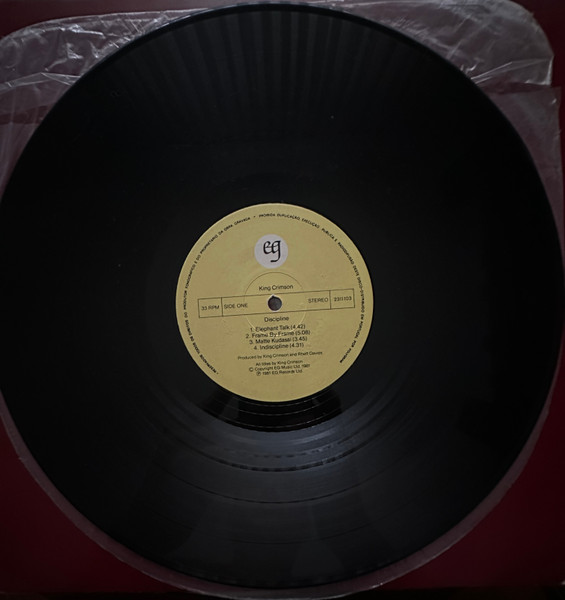 King Crimson - Discipline | EG (2311103) - 4