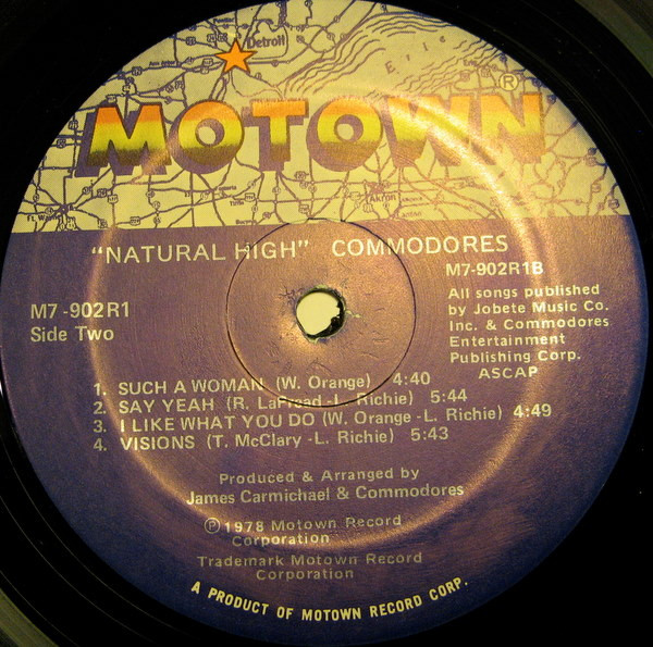 Commodores - Natural High | Motown (M7-902R1)
