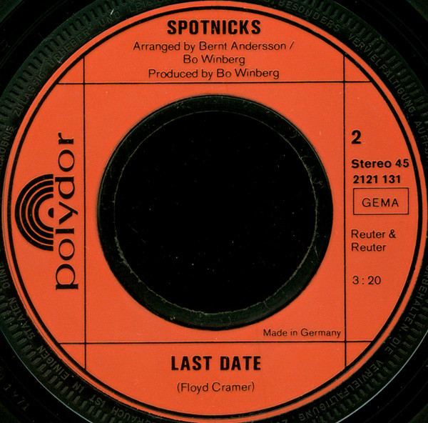 The Spotnicks - If You Could Read My Mind | Polydor (2121 131) - 4