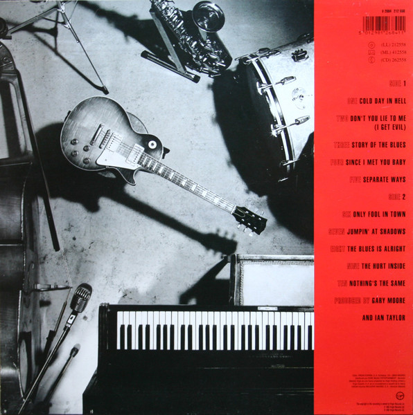 Gary Moore - After Hours | Virgin (LL-212 558) - 2