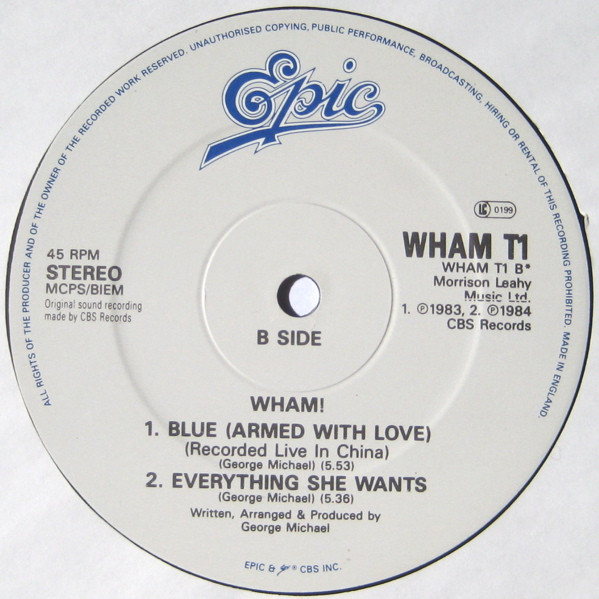 Wham! - Last Christmas (Christmas 85) | Epic (WHAM T1) - 4