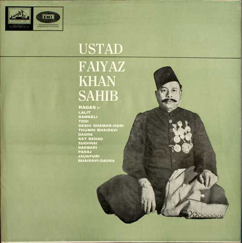 Faiyaz Khan - Ustad Faiyaz Khan Sahib | His Master's Voice (EALP. 1292) - main Faiyaz Khan - Ustad Faiyaz Khan Sahib | His Master's Voice (EALP. 1292) - main
