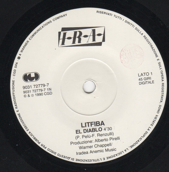 Litfiba - El Diablo | IRA (9031 72779-7) - 3