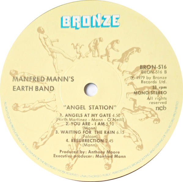 Manfred Mann's Earth Band - Angel Station | Bronze (BRON-516) - 4 Manfred Mann's Earth Band - Angel Station | Bronze (BRON-516) - 4