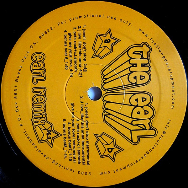 The Earl - Earl Remix Pt.3 | Footlong Development (EARL04)