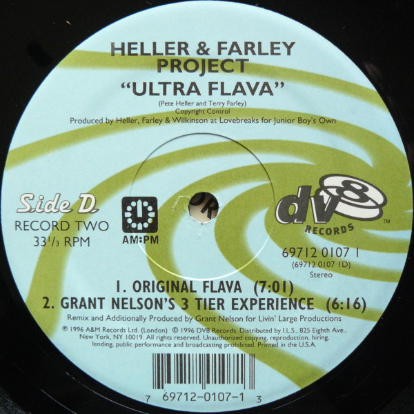 Heller & Farley Project - Ultra Flava | DV8 Records (69712 0107 1) - 4 Heller & Farley Project - Ultra Flava | DV8 Records (69712 0107 1) - 4