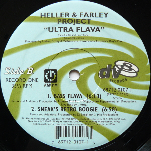 Heller & Farley Project - Ultra Flava | DV8 Records (69712 0107 1) - 2 Heller & Farley Project - Ultra Flava | DV8 Records (69712 0107 1) - 2