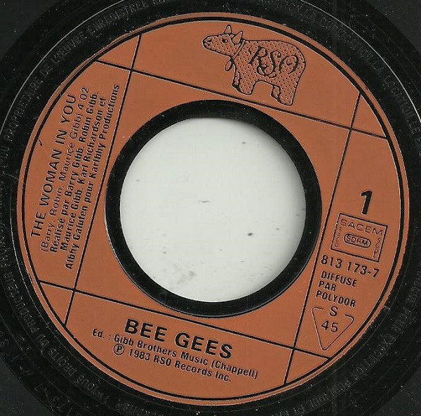 Bee Gees - The Woman In You | RSO (813 173-7) - 3