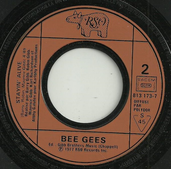Bee Gees - The Woman In You | RSO (813 173-7) - 4