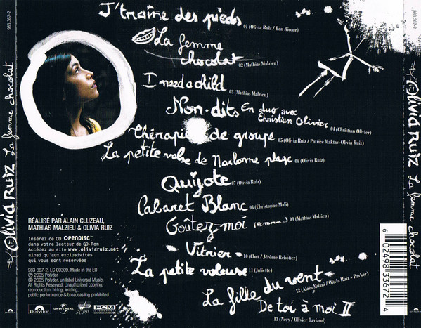Olivia Ruiz - La Femme Chocolat | Polydor (983 367-2) - 2