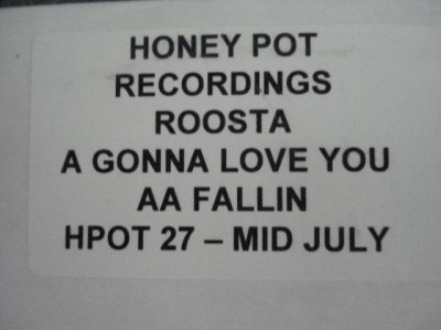 Roosta - Gonna Love You / Fallin | Honey Pot Recordings (12HPOT 27)