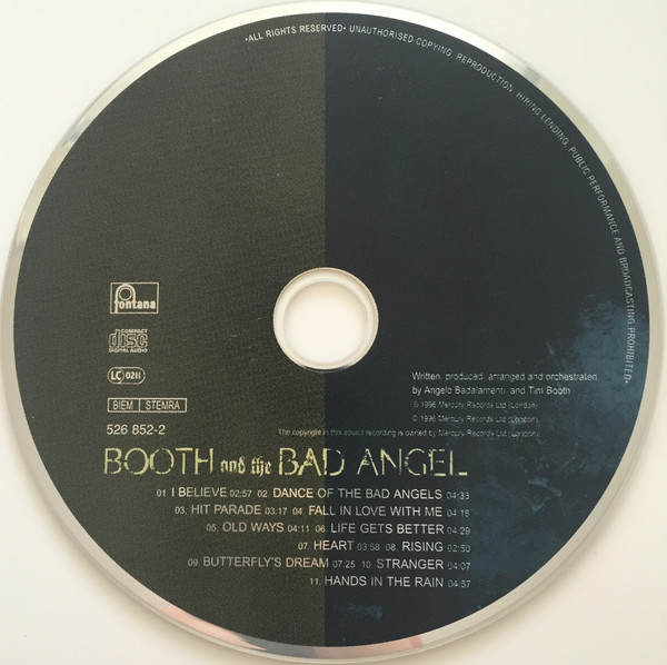 Booth And The Bad Angel - Booth And The Bad Angel | Fontana (526 852-2) - 3