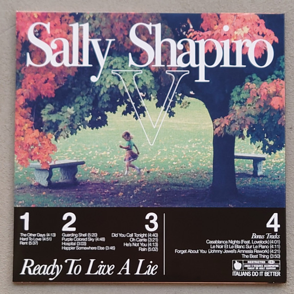 Sally Shapiro - Ready To Live A Lie | Italians Do It Better (IDIB248) - 3 Sally Shapiro - Ready To Live A Lie | Italians Do It Better (IDIB248) - 3