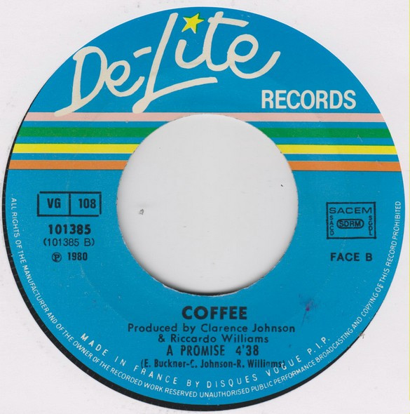 Coffee - Casanova | De-Lite Records (101385) - 4 Coffee - Casanova | De-Lite Records (101385) - 4