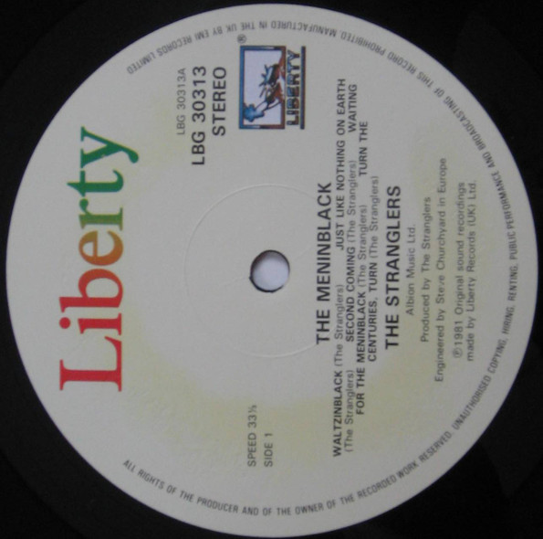 The Stranglers - (The Gospel According To) The Meninblack | Liberty (LBG 30313) - 4 The Stranglers - (The Gospel According To) The Meninblack | Liberty (LBG 30313) - 4