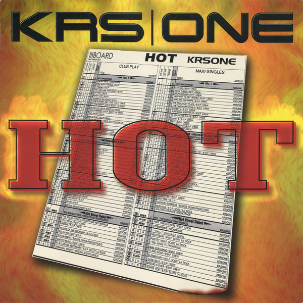 KRS-One - Hot | Koch Records (KOC-SI-8242)