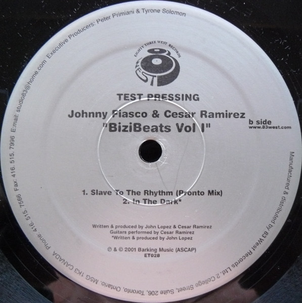 Johnny Fiasco & Cesar Ramirez - BiziBeats Vol I | 83 West Records (ET028) - 2 Johnny Fiasco & Cesar Ramirez - BiziBeats Vol I | 83 West Records (ET028) - 2