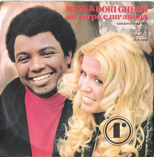 Wess And Dori Ghezzi - Un Corpo E Un'Anima | Durium (CN A 9338)