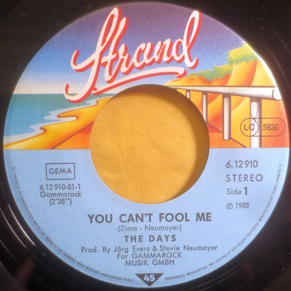 The Days - You Can't Fool Me | Strand (6.12910) - 3