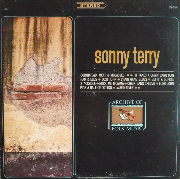 Sonny Terry - Blind Sonny Terry | Archive Of Folk Music (FS-206)