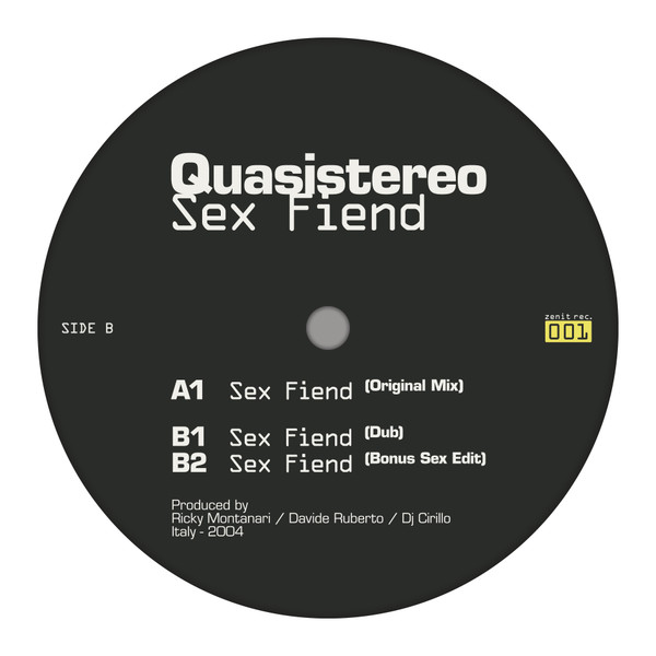 Quasistereo - Sex Fiend | Zenit - ZNT (ZNT001)