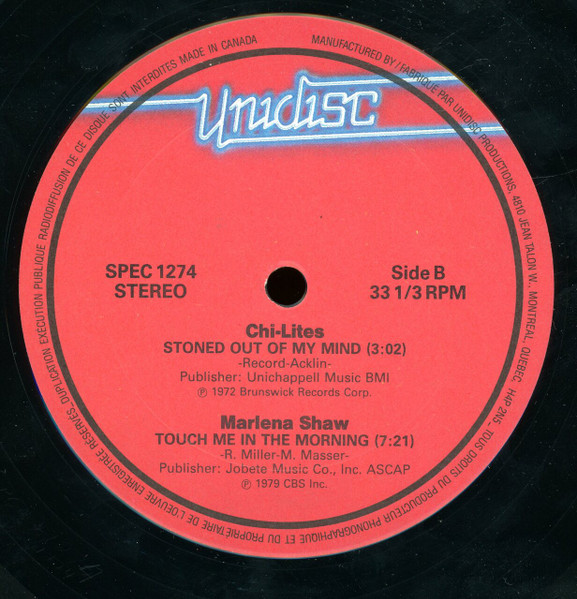 Lou Rawls / Gary's Gang - You'll Never Find Another Love Like Mine / Keep On Dancing | Unidisc (SPEC 1274) - 4