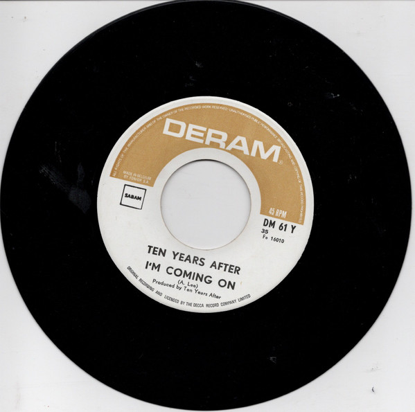Ten Years After - I'm Coming On / She Lies In The Morning | Deram (DM 61 Y) - 4