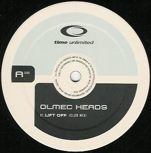 The Olmec Heads - Lift Off / New Skys | Time Unlimited (TIME 108-6)