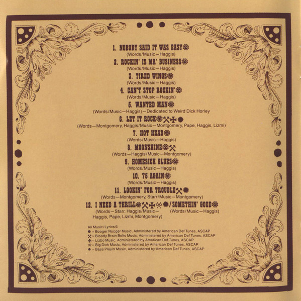 The Four Horsemen - Nobody Said It Was Easy | Def American Recordings (CD 26561) - 4