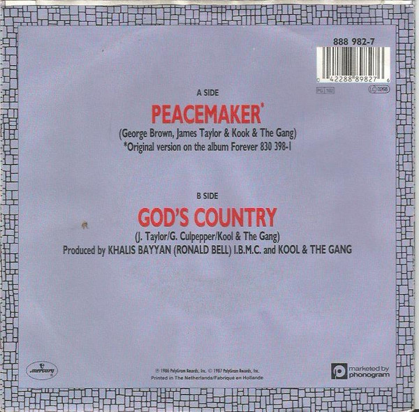 Kool & The Gang - Peacemaker | Mercury (888 982-7) - 2