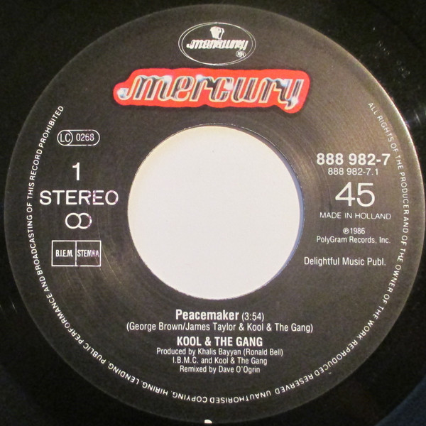 Kool & The Gang - Peacemaker | Mercury (888 982-7) - 3