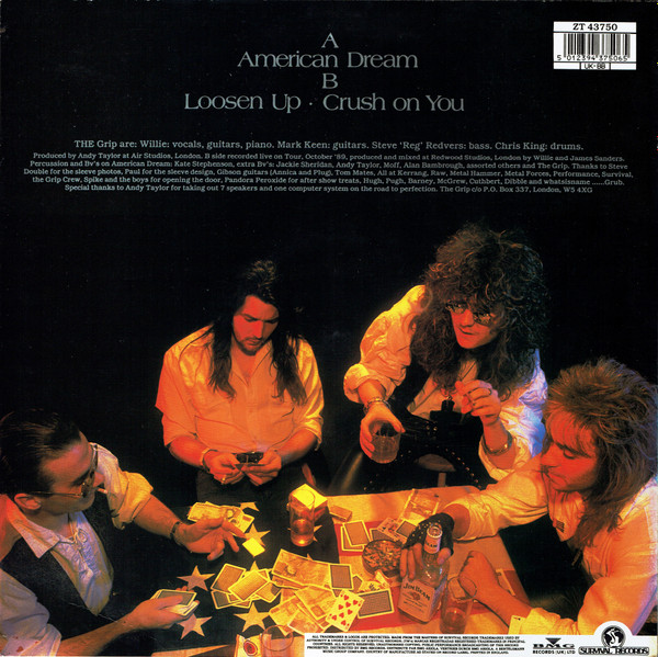 The Grip - American Dream | Survival Records (ZT 43750)