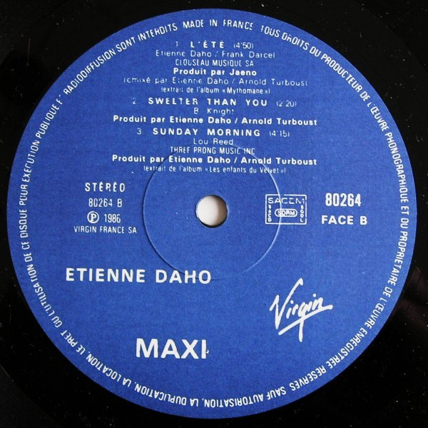 Etienne Daho - Epaule Tattoo | Virgin (80264) - 4